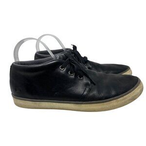 Keen Low-Cut Black Leather Sneakers Men's Size 9.5